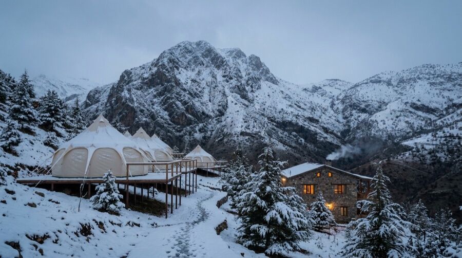 Risha Resort — Winter