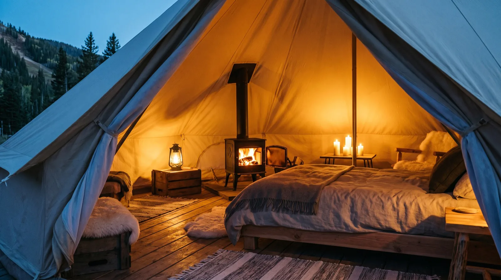 Tent Units at Risha